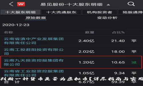 如何判断一种货币是否为虚拟币？详尽指南与实用技巧
